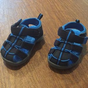 Koala Kids Baby Boy Size 4 Blue Sandals